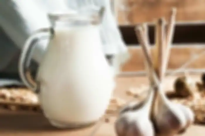 Susu dan bawang putih