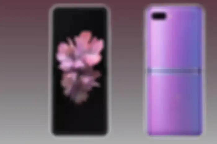 Bocoran desain Samsung Galaxy Z Flip yang memiliki model lipat seperti cangkang kerang