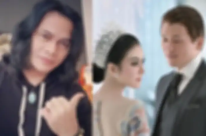 Mbah Mijan terawang rumah tangga Syahrini dan Reino Barack