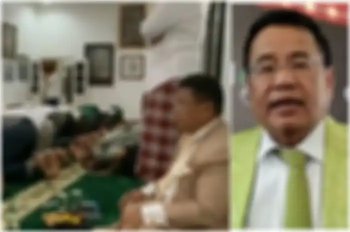 Hotman Paris Trending di Twitter, Duduk di Belakang Jamaah Shalat dan Disuguhi Makanan: Mau ke Luar, tapi Disuruh Duduk oleh Kyai