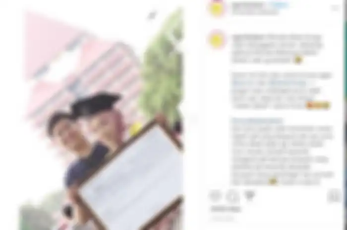 Pria ini memberikan hadiah wisudah berupa saham kepada pasangan wanitanya.