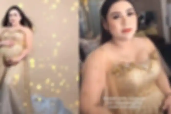 Foto pemotretan maternity kehamilan kedua Vicky Shu  