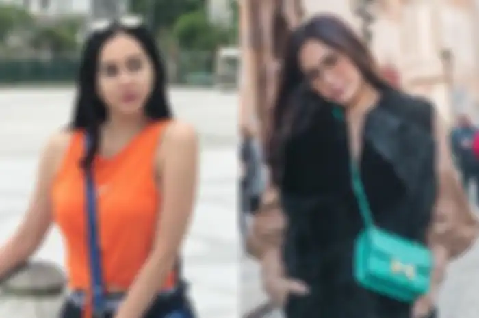 Aura Kasih dan Nagita Slavina