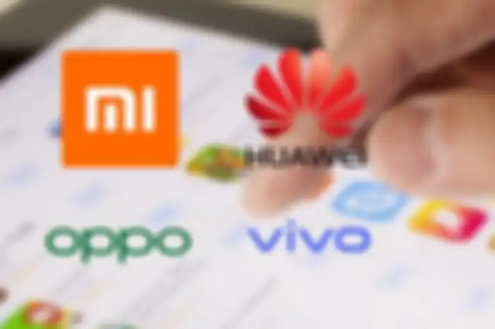 Ilustrasi Xiaomi, Huawei, Oppo dan Vivo