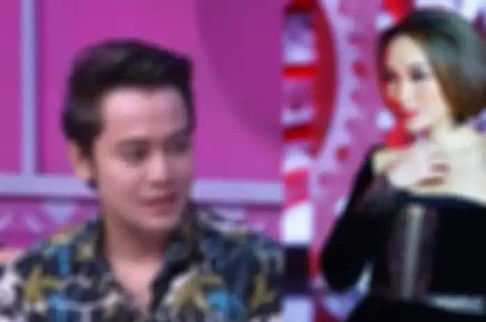 Kolase foto Kriss Hatta dan Zaskia Gotik