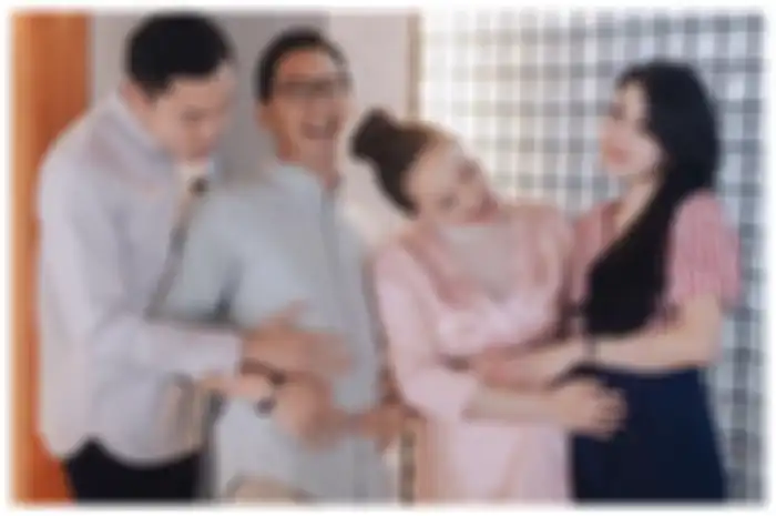 Sandra Dewi dan suami hadiri acara Baby Shower Yuanita Christiani