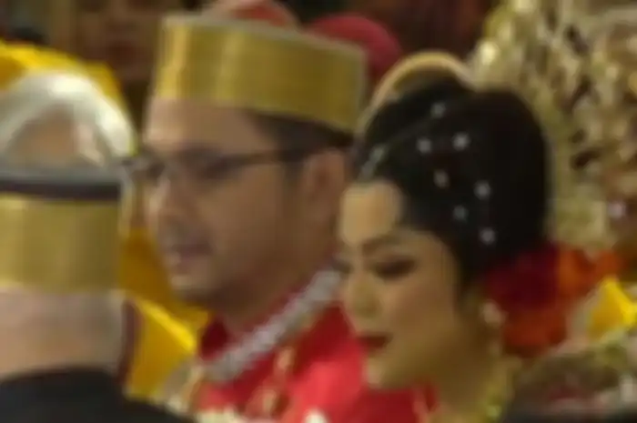 Pernikahan Danny Rukmana dan Raiyah Chitra Caesaria di Hotel Mulia, Senayan Jakarta Pusat pada Sabtu (15/2/2020).