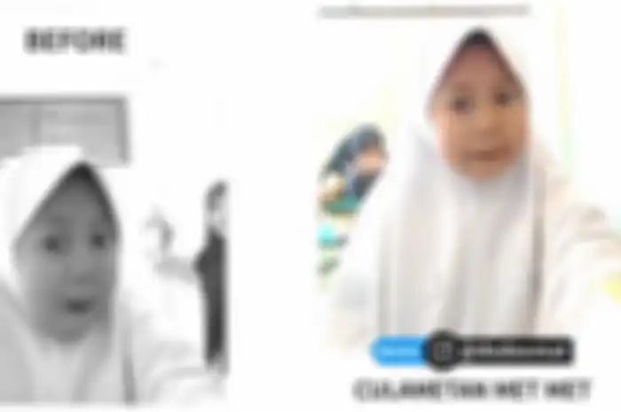 Risa 'Culametan' yang Viral di Tik Tok.
