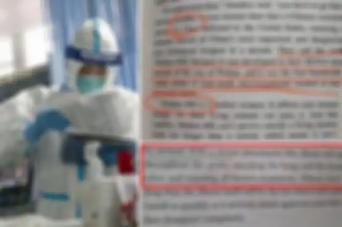 Wabah virus corona diramalkan dalam sebuah buku.