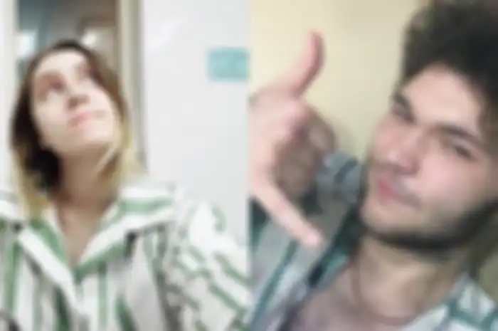  Inna Savintseva dan Daniil Parfenovich. Dua warga Rusia ini saling jatuh cinta di tengah karantina akibat virus corona.