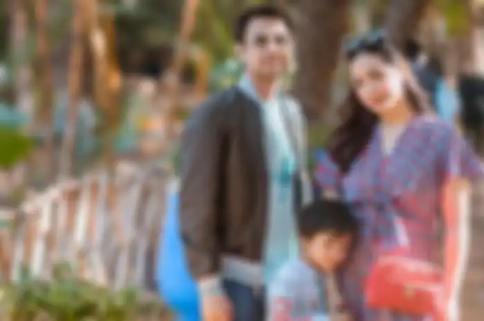 Raffi Ahmad, Rafathar, dan Nagita Slavina.