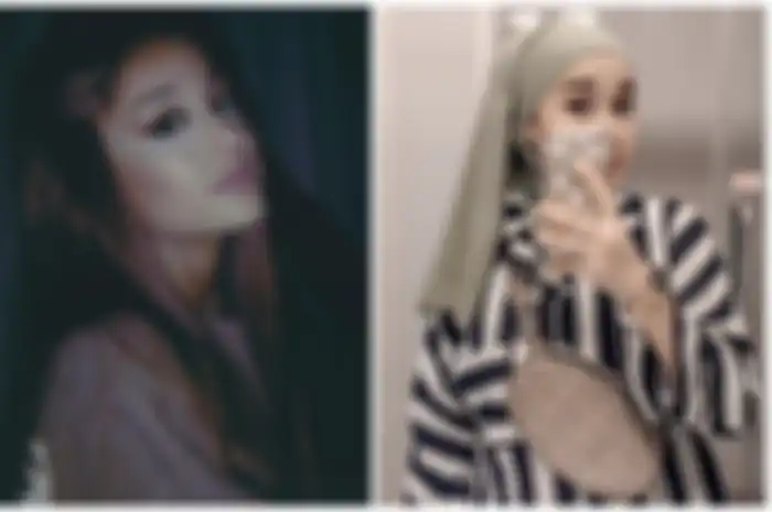Potret Nabila, sosok yang mirip Ariana Grande