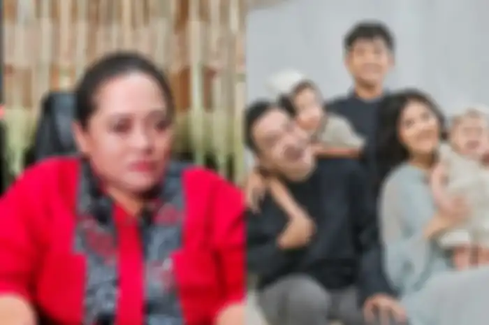 kolase foto mbak yiu dan keluarga ruben (source: grid & IG: @Sarwendah29)