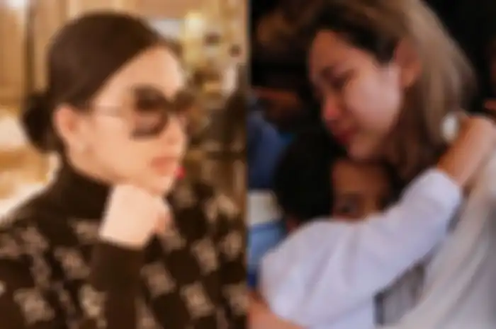 Syahrini datang melayat ke rumah duka Ashraf Sinclair