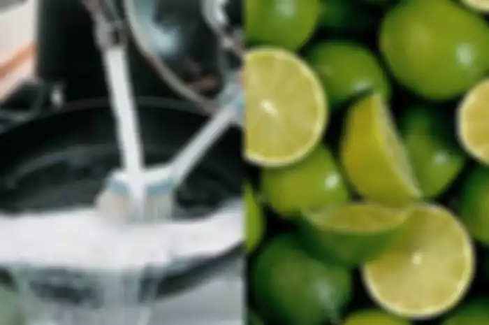Peras Jeruk Lemon di Atas Wajan Bekas Masakan, Lihat Apa yang Akan Terjadi!