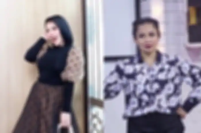 Syahrini dan Feni Rose