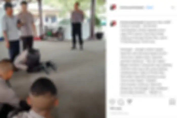 aksi polisi yang cium kaki ayahnya