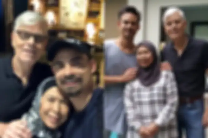 Kenangan mendiang Ashraf Sinclair bersama orang tuanya.