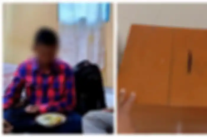 Bocah 15 tahun curi kotak amal