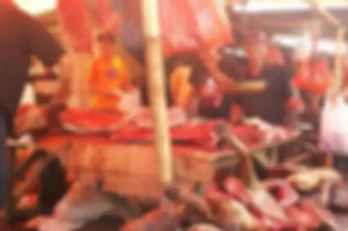 Ilustrasi: Daging anjing dijual jelang perayaan pengucapan syukur Minahasa, Sulawesi Utara. 