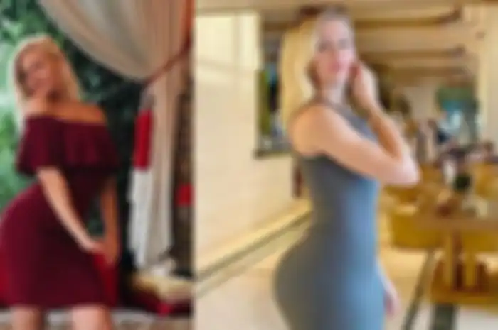Tangkap Layar Instagram @veradijkmans Model Seksi Vera Dijkmans.