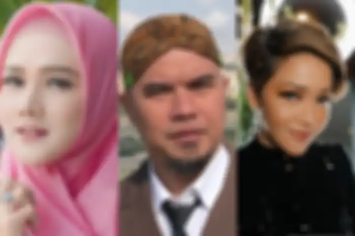 Mulan Jameela, Ahmad Dhani dan Maia Estianty.