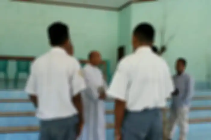 Suasana setelah rapat koordinasi antara pihak sekolah dan orangtua siswa di aula Seminari BSB, Selasa (25/2/2020).