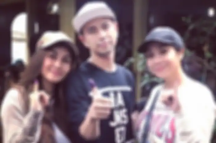 Raffi Ahmad, Nagita Slavina, dan Nisya Ahmad