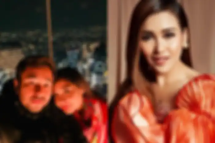 kolase foto Raffi Ahmad/Nagita Slavina - Ayu Ting Ting