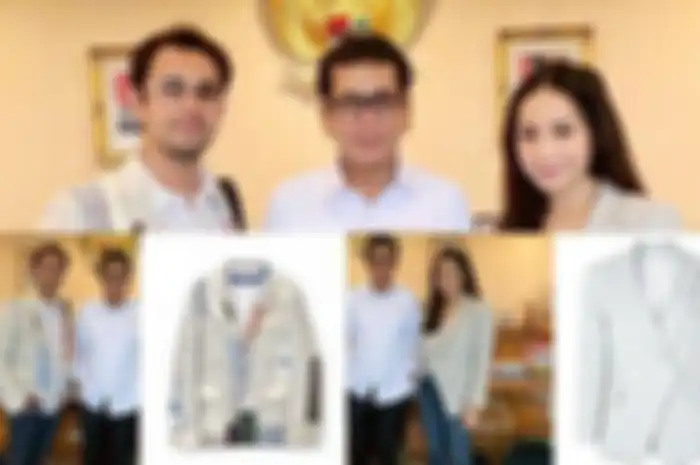Potret Raffi Ahmad & Nagita Slavina Berkunjung ke Kantor Wishnutama, Ternyata Segini Harga Blazernya.