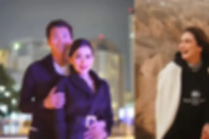 Kolase Reino Barack, Syahrini, dan Luna Maya