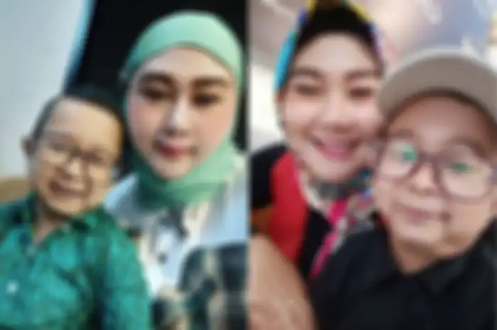 Daus mini dan istrinya Shelvia