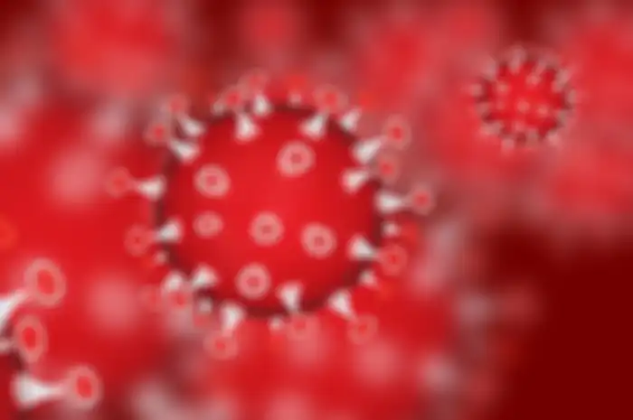 Wabah virus corona (ilustrasi)