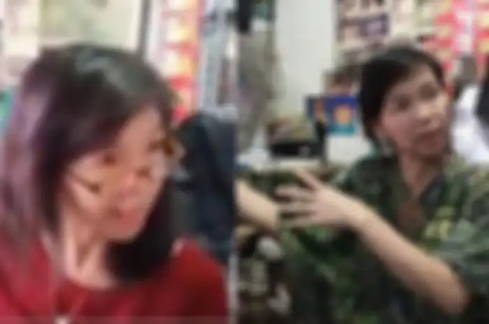 Susanna Indriyani (57), pemilik toko sembako di Jalan K Teluk Gong, Penjaringan, Jakarta Utara, saat ditemui pada Rabu (4/3/2020). 