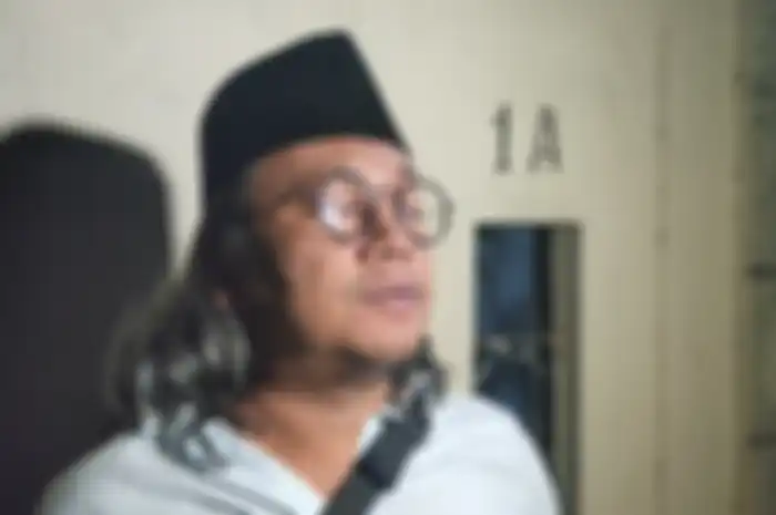 Moammar Emka saat ditemui Grid.ID di rumah duka pada Sabtu (7/3/2020) dini hari.