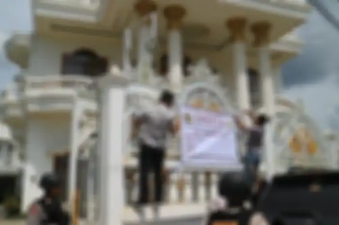 Ilustrasi rumah disita.