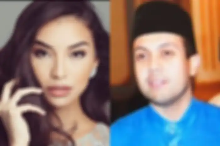 Manohara dan mantan suaminya Pangeran Kelantan 