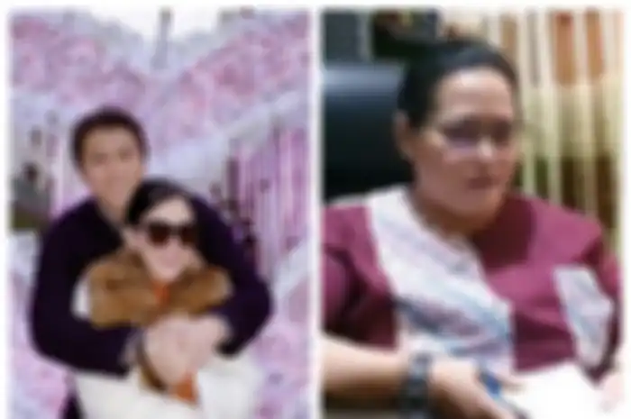 Syahrini dan sang suami, Reino Barack serta Mbak You.