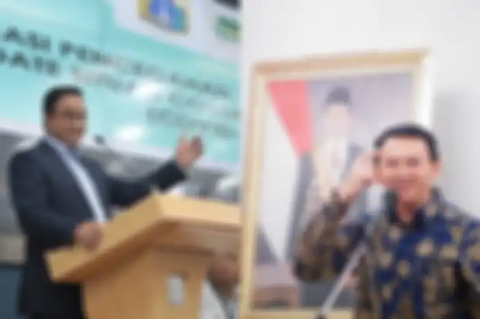Anies Baswedan - Basuki Tjahaja Purnama atau Ahok