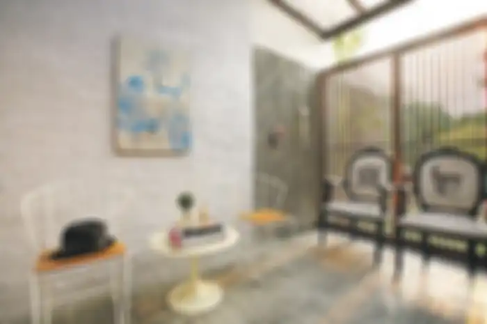 Ilustrasi-Pengaplikasian warna terang dan aksen pada rumah bikin terlihat lebih trendi. 