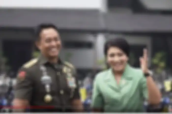KSAD Andika Perkasa dan istri, Diah Erwiany