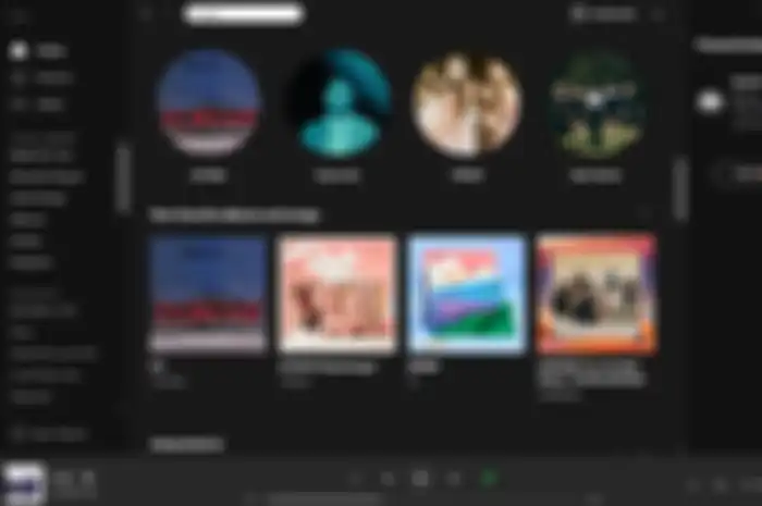 Ilustrasi streaming musik