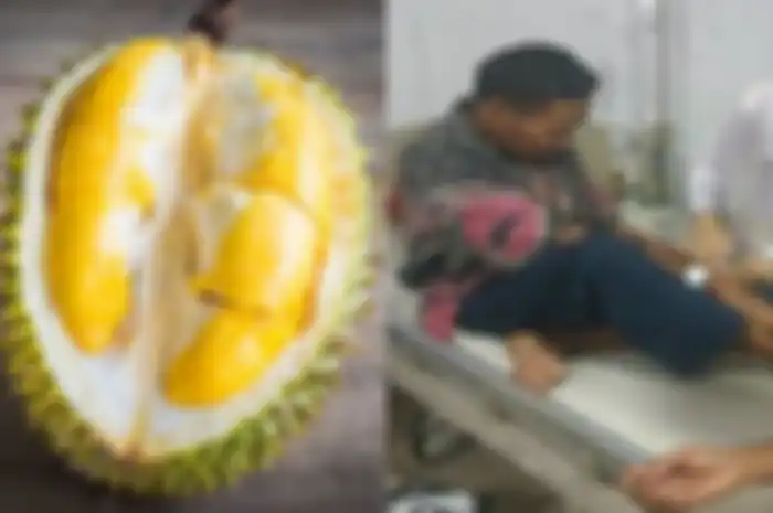Kegemarannya makan durian berujung petaka, begini nasib pria 62 tahun ini setelah tak sengaja telan biji durian