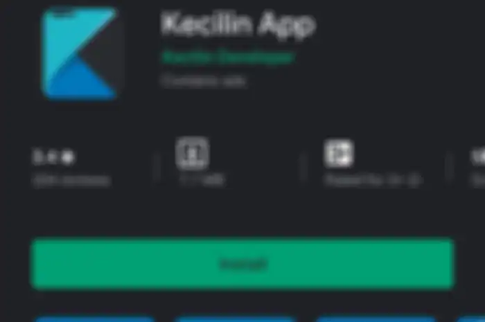 Aplikasi Kecilin