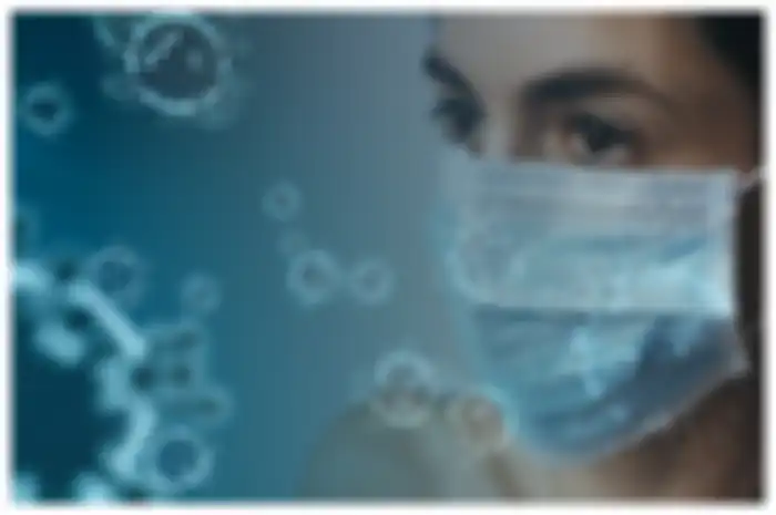 Ilustrasi virus Corona