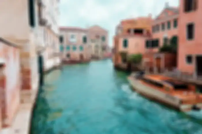 Ilustrasi sungai di Venesia