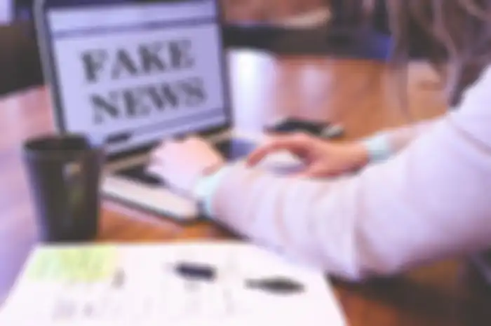 Ilustrasi berita hoax