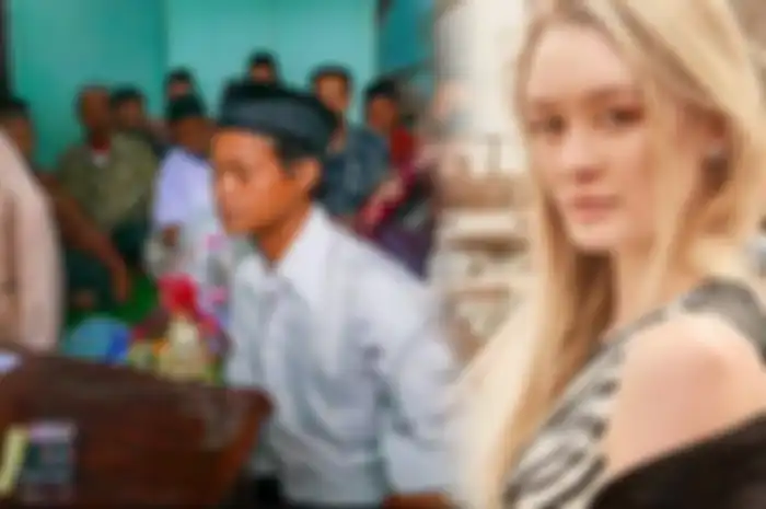 Wanita bule asal Inggris, Polly Alexandria Robinson dinikahi pria asal Magelang, Nur Khamid. Pernikahan mereka menjadi viral di media sosial 