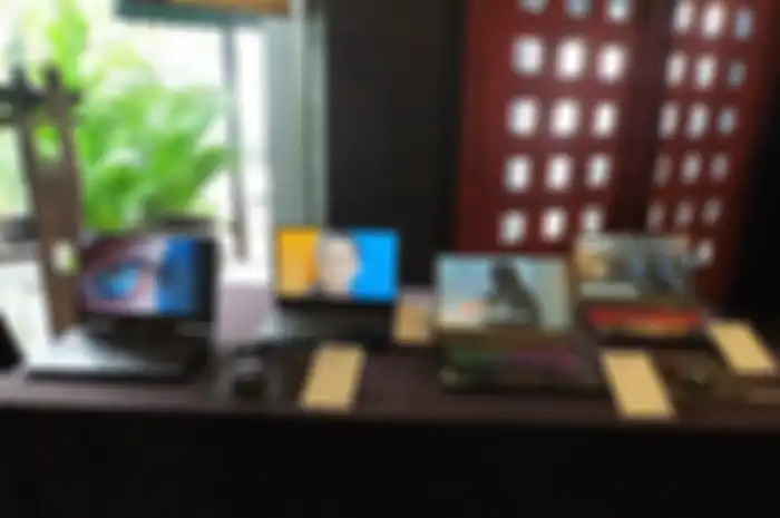 Kumpulan laptop Lenovo Series.