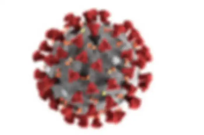 Ilustrasi Virus corona 